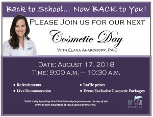 Back to School Cosmetic Event with Elana Aharonoff, PA-C