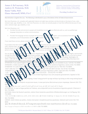 Notice of Nondiscrimination