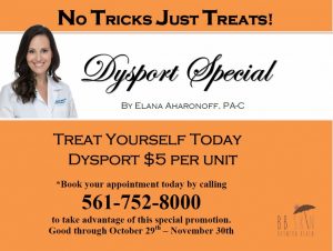 Dysport Special~ No Tricks Just Treats!